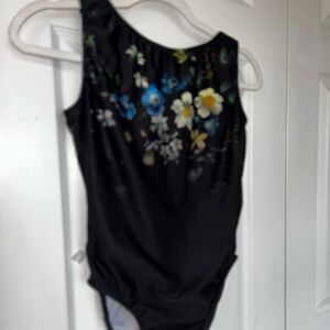 Motionwear floral leotard